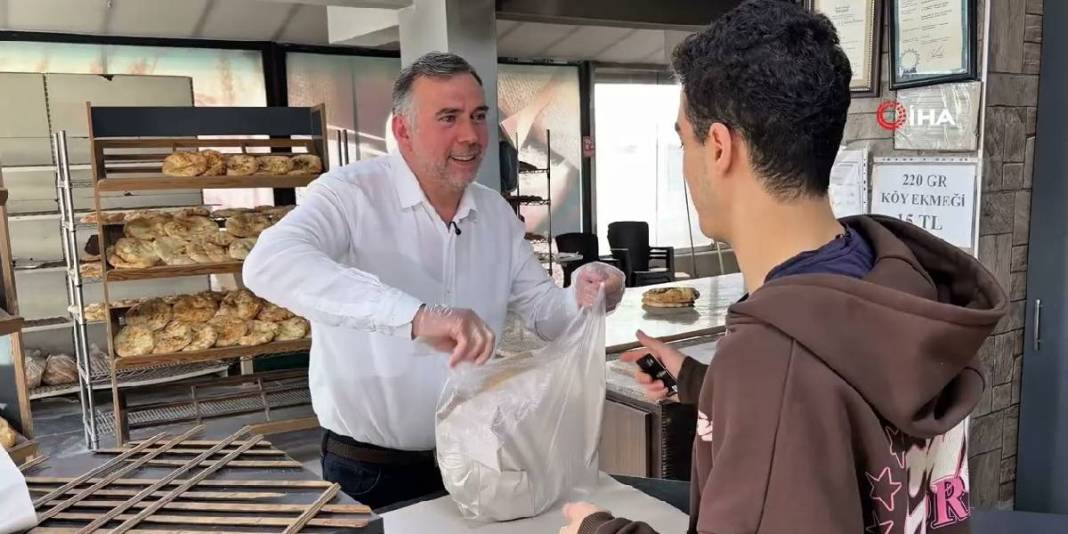 Köyünün doğal ekmeğini İstanbul’a taşıdı: 1 saat mayalandırıp, 6 dakikada pişiriyor 5